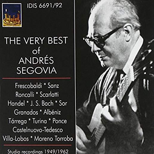 THE VERY BEST OF ANDRES SEGOVIA