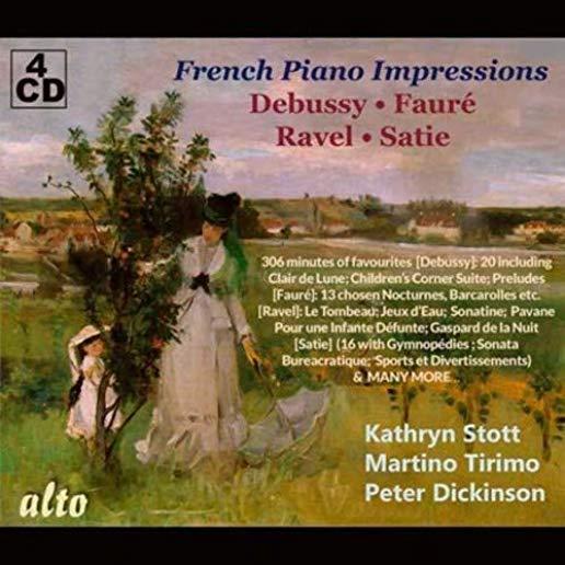 FRENCH PIANO IMPRESSIONS / DEBUSSY - FAURE - RAVEL