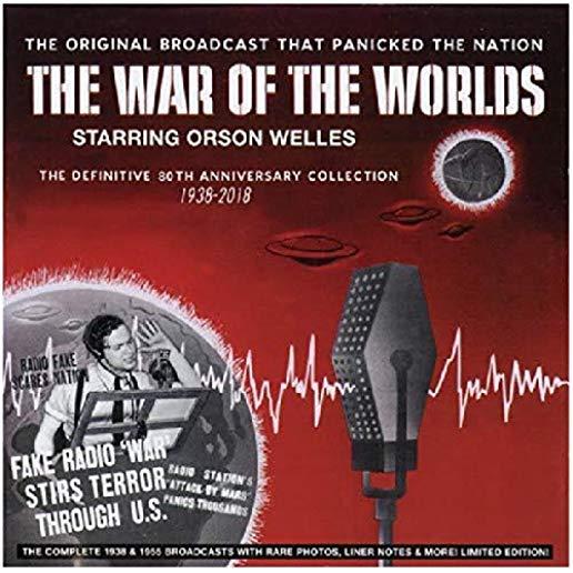 WAR OF THE WORLDS - DEFINITIVE 80TH 1938-2018