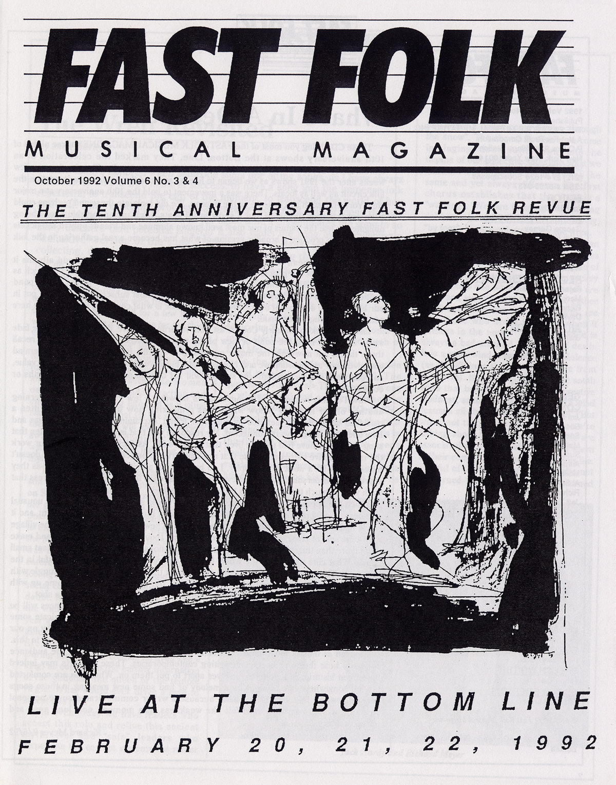 FAST FOLK MUSICAL MAGAZINE (NO.3) TENTH ANN 6 / VA
