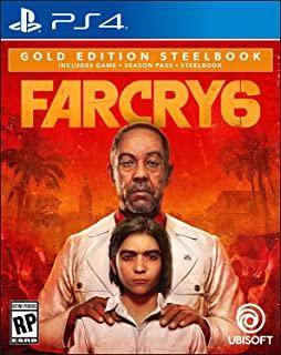 PS4 FAR CRY 6 STEELBOOK GOLD ED (STBK)