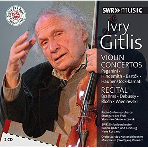 IIVRY GITLIS - CONCERTOS & RECITAL