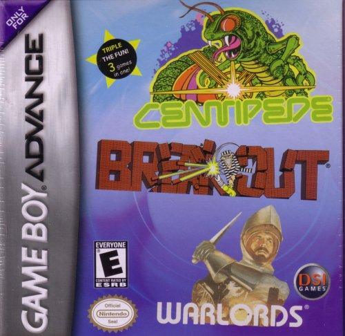 BREAKOUT/CENTIPEDE/WARLORDS / GAME (GBA)