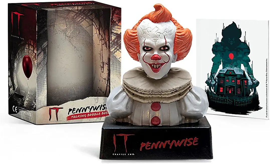 IT PENNYWISE TALKING BOBBLE BUST (BOX) (PPBK)