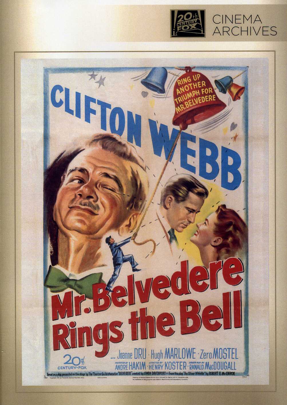MR. BELVEDERE RINGS THE BELL / (B&W FULL MOD MONO)