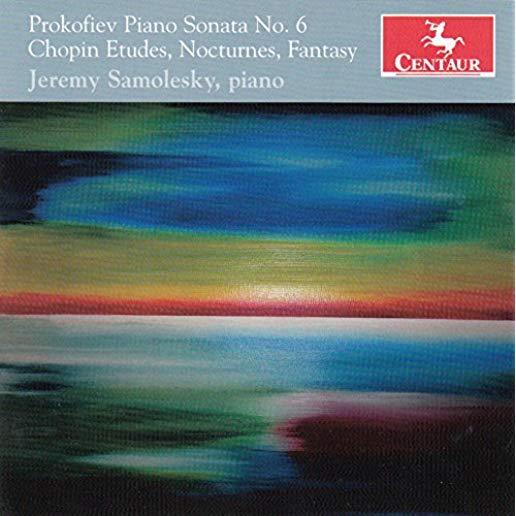 PIANO SONATA NO. 6 / ETUDES NOCTURNES FANTASY