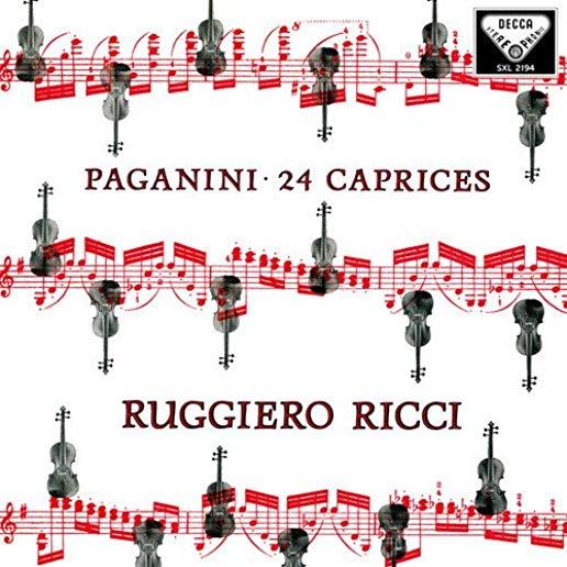 PAGANINI: 24 CAPRICES OP. 1 (GATE) (OGV)