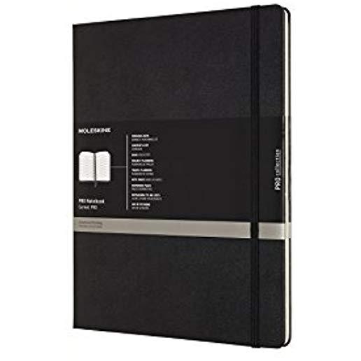 MOLESKINE PROFESSIONAL NOTEBOOK XXL BLACK (BLK)