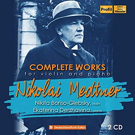 COMPLETE WORKS FOR VIOLIN & PIANO (2PK)