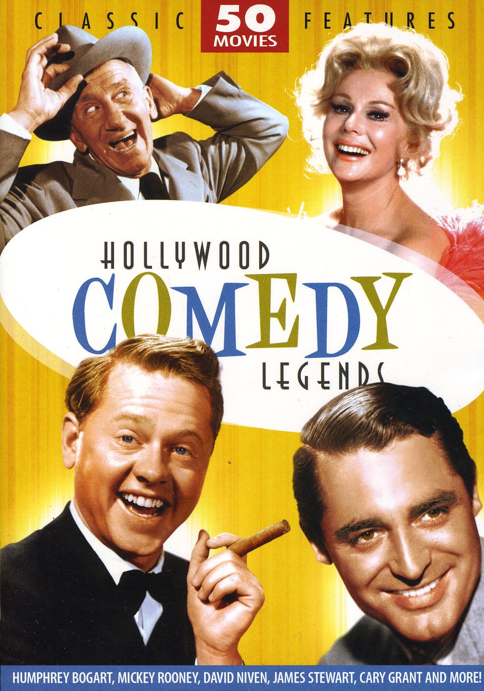 HOLLYWOOD COMEDY LEGENDS 50 MOVIES (12PC)