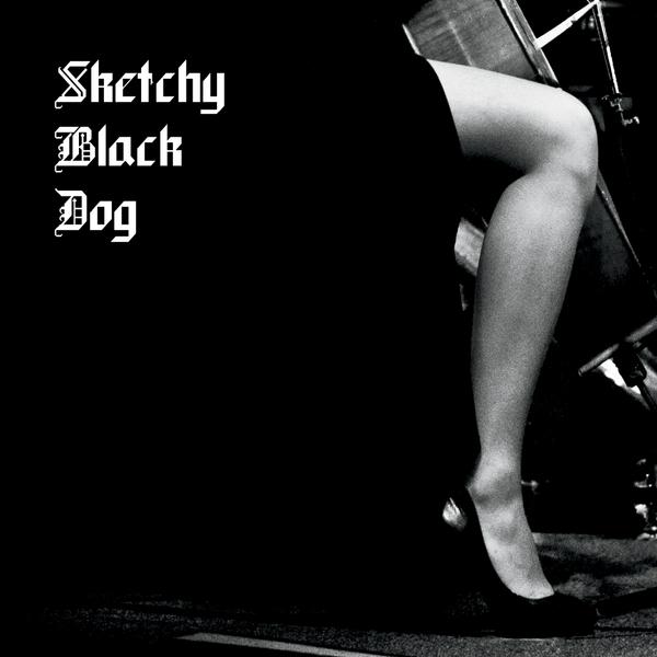 SKETCHY BLACK DOG