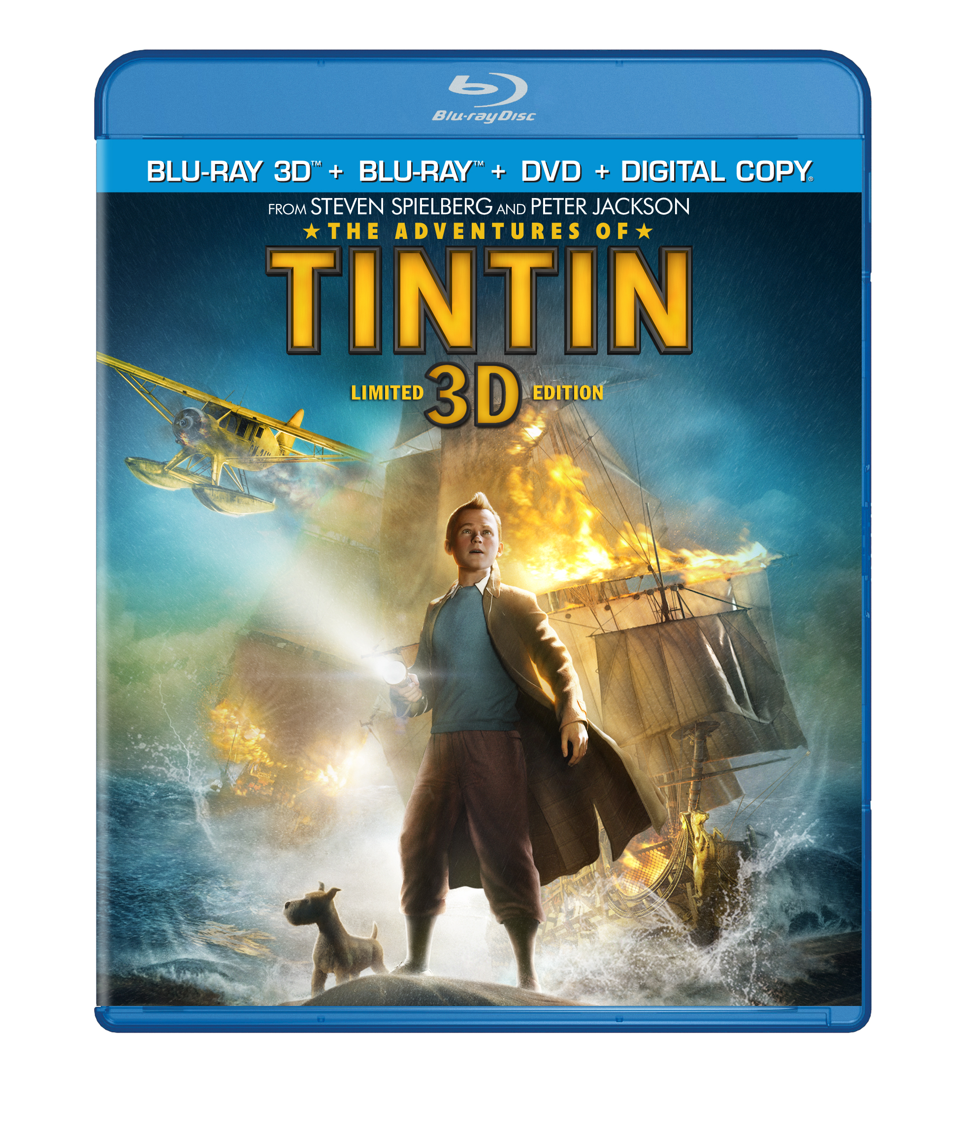 ADVENTURES OF TINTIN (W/DVD) (WBR) (UVDC) (3-D)