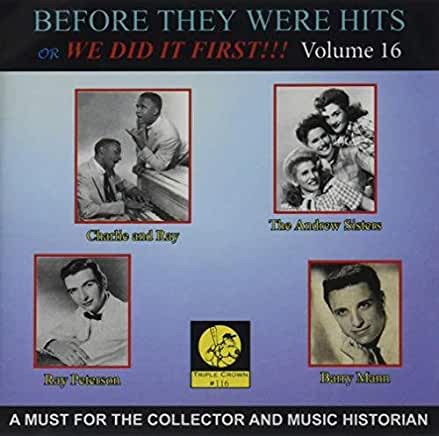 BEFORE THEY WERE HITS 16 / VARIOUS