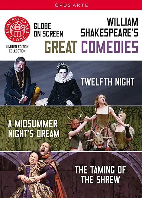 SHAKESPEARE'S GREAT COMEDIES (3PC) / (3PK)