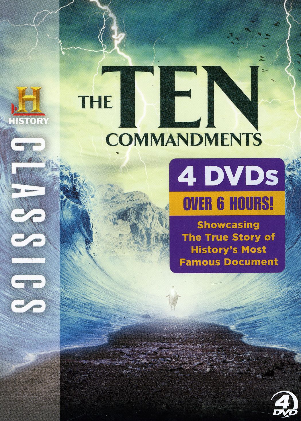 HISTORY CLASSICS: THE TEN COMMANDMENTS (4PC)