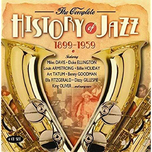 COMPLETE HISTORY OF JAZZ 1899-1959 / VARIOUS (UK)