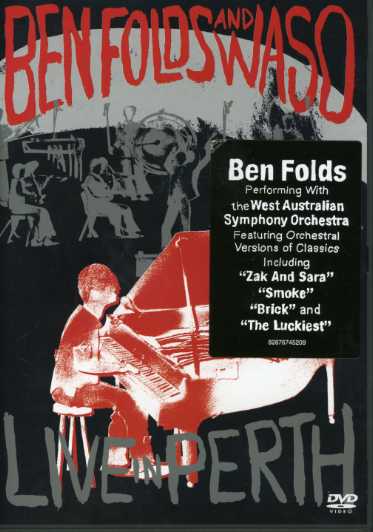 BEN FOLDS & WASO LIVE IN PERTH