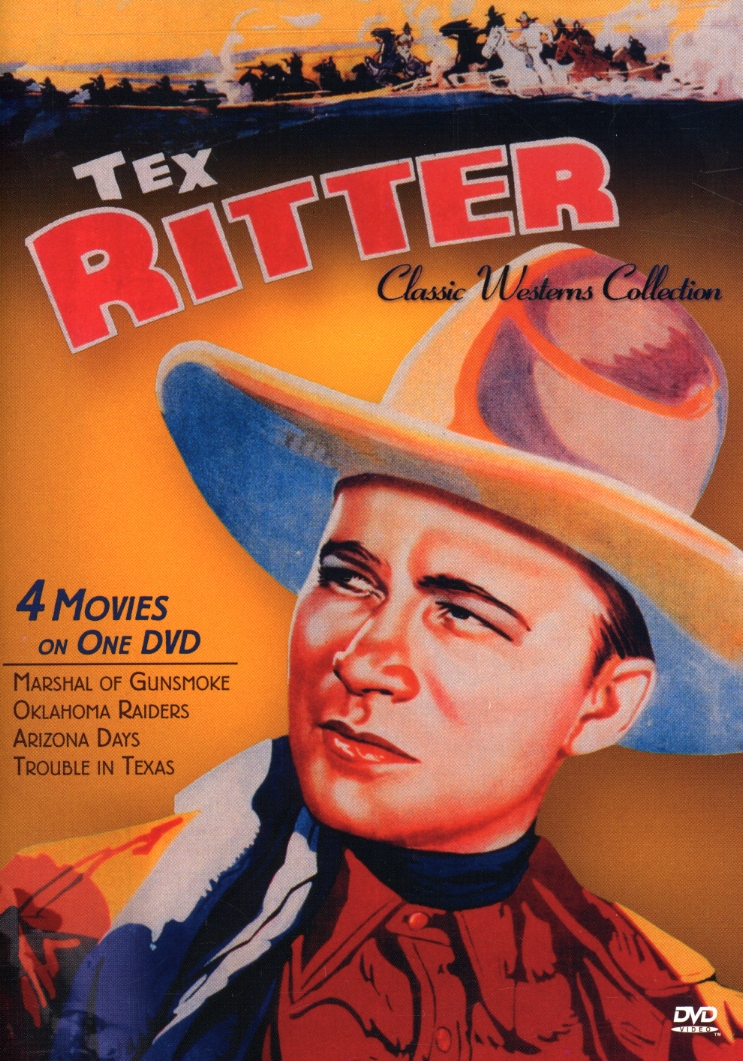 CLASSIC WESTERNS: TEX RITTER FOUR FEATURE / (B&W)
