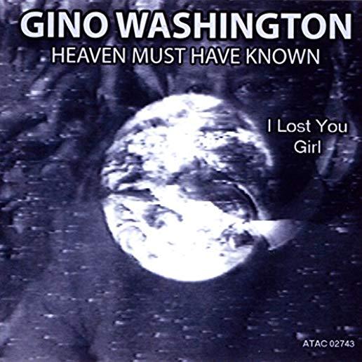 GINO WASHINGTON'I LOST YOU GIRL (CDRP)