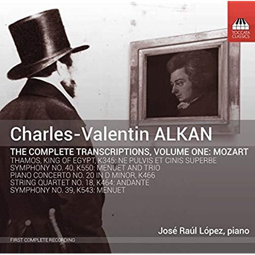 CHARLES-VALENTIN ALKAN: COMPLETE TRANSCRIPTIONS 1