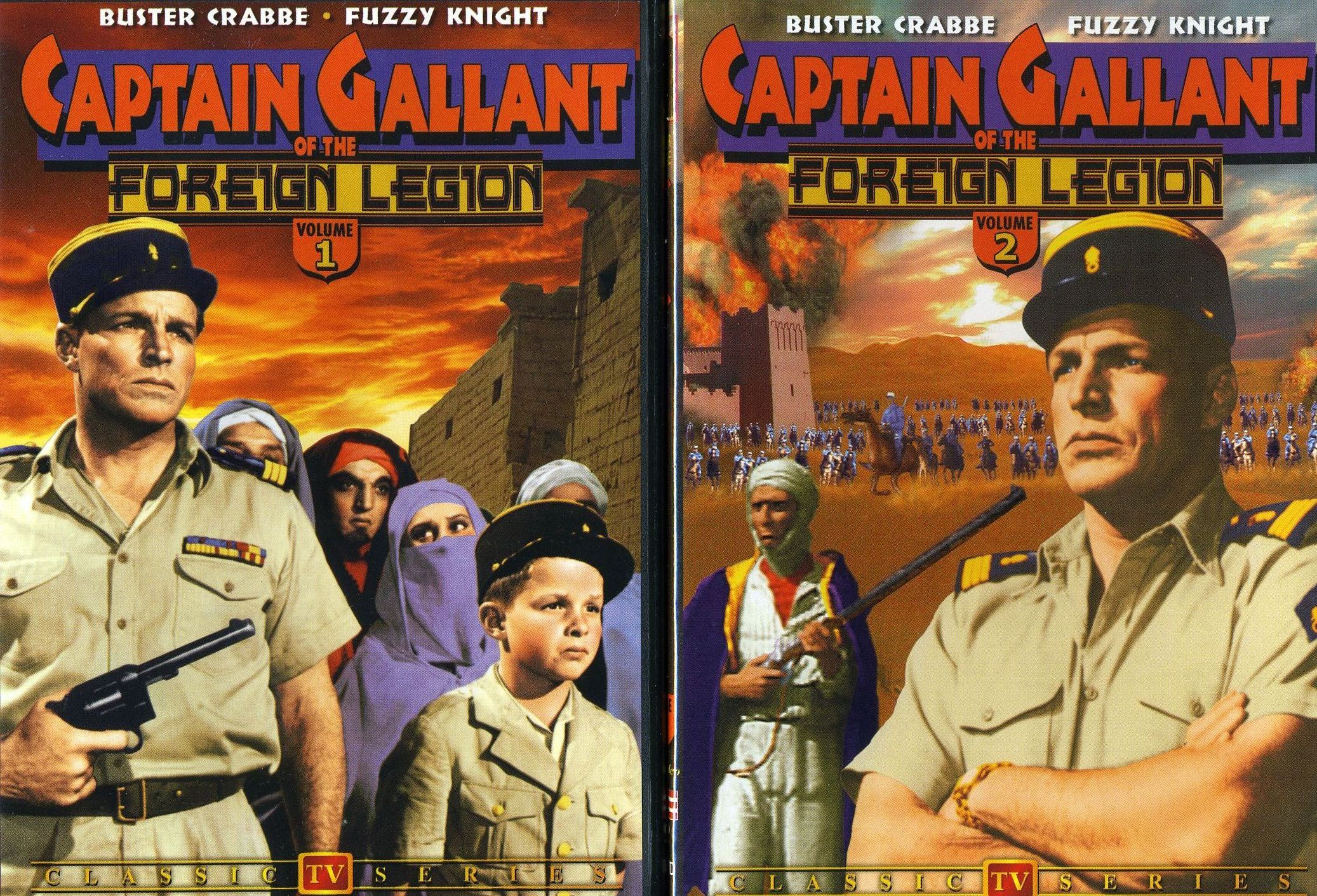 CAPTAIN GALLANT OF THE FOREIGN LEGION 1 & 2 (2PC)