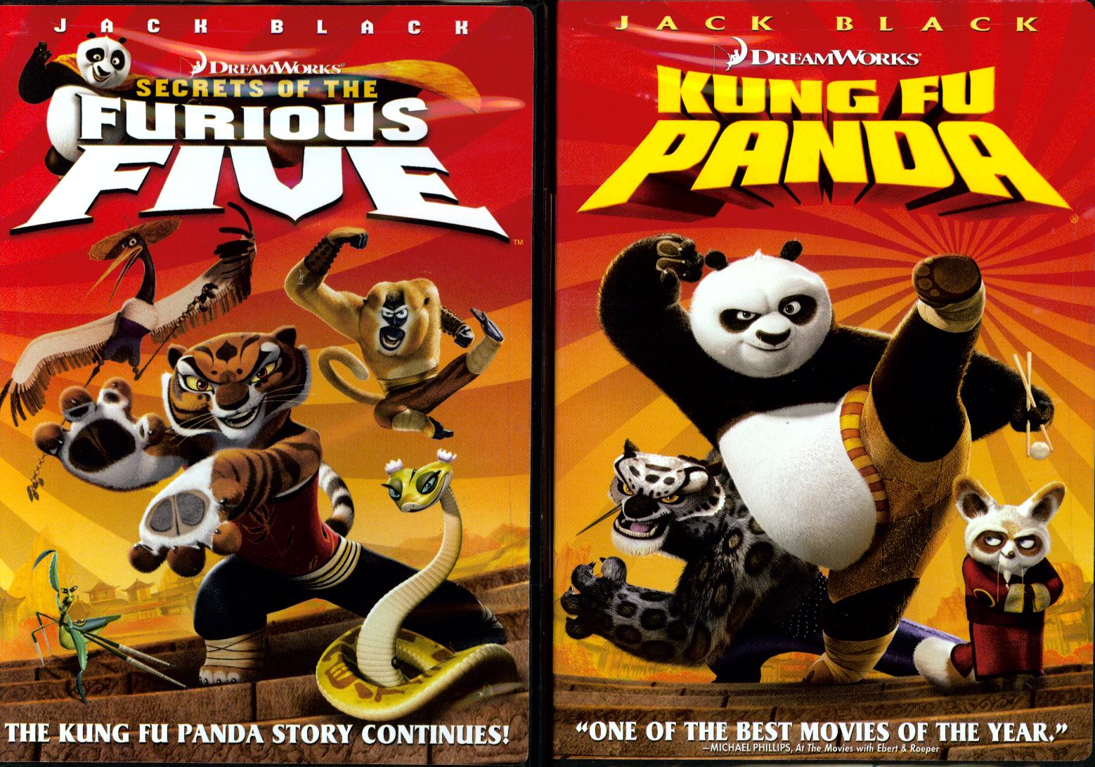 KUNG FU PANDA & SECRETS OF THE FURIOUS FIVE (2PC)