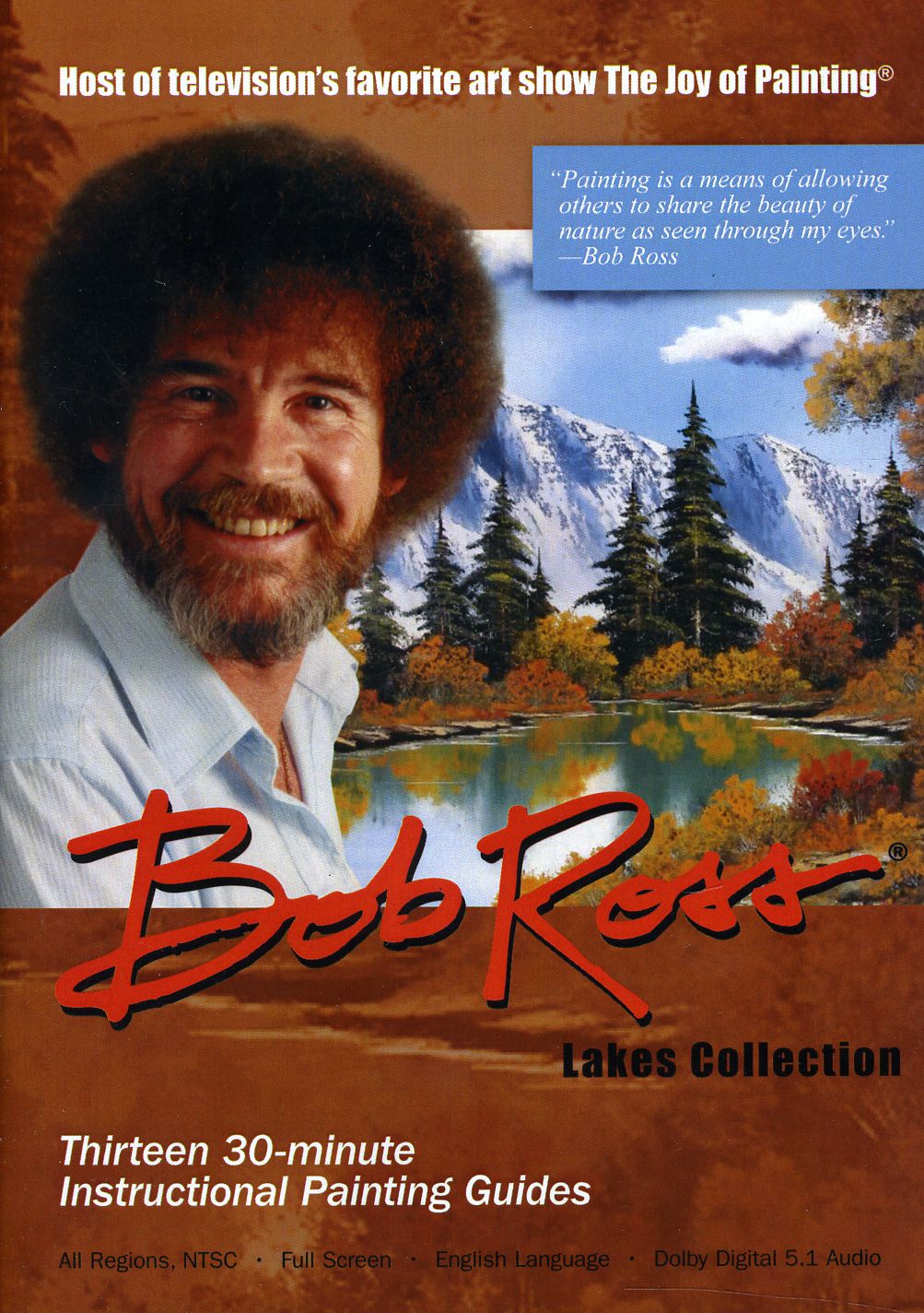 BOB ROSS JOY OF PAINTING SERIES: LAKES / (BOX)