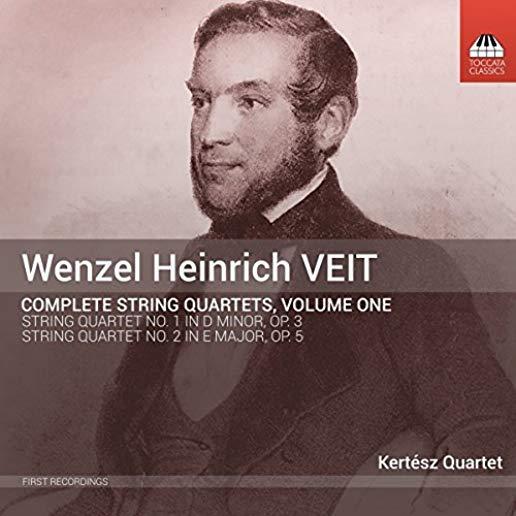 WENZEL HEINRICH VEIT: COMPLETE STRING QUARTETS 1