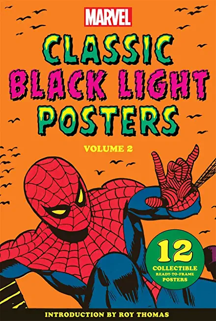 MARVEL CLASSIC BLACK LIGHT COLLECTIBLE POSTER V2