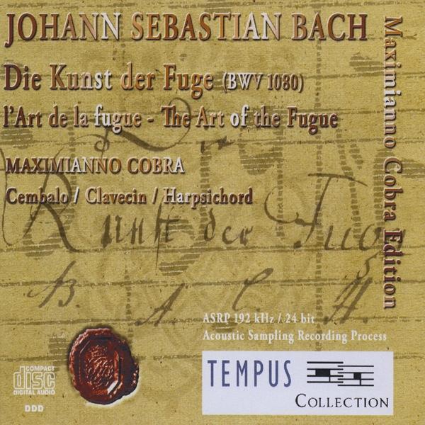 J.S. BACH-DIE KUNST DER FUGE-THE ART OF FUGUE BWV