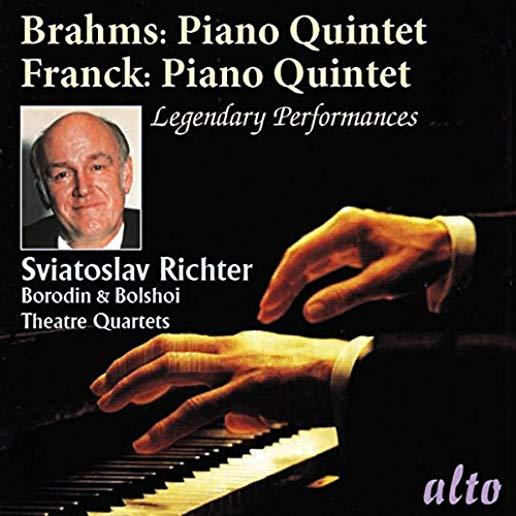 BRAHMS: PIANO QUINTET OP.34 & FRANCK: PIANO QUINTE