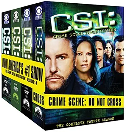 CSI: COMPLETE SEASONS 1-4 (24PC) / (BOX WS)