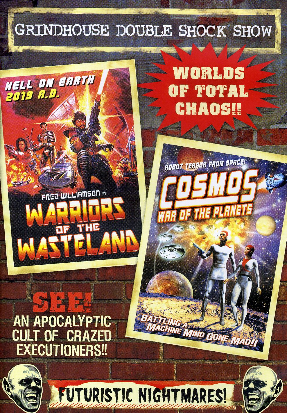 GRINDHOUSE DOUBLE FEATURE: WARRIORS OF THE WASTELA