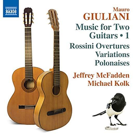 MAURO GIULIANI: MUSIC FOR TWO GUITARS VOL 1