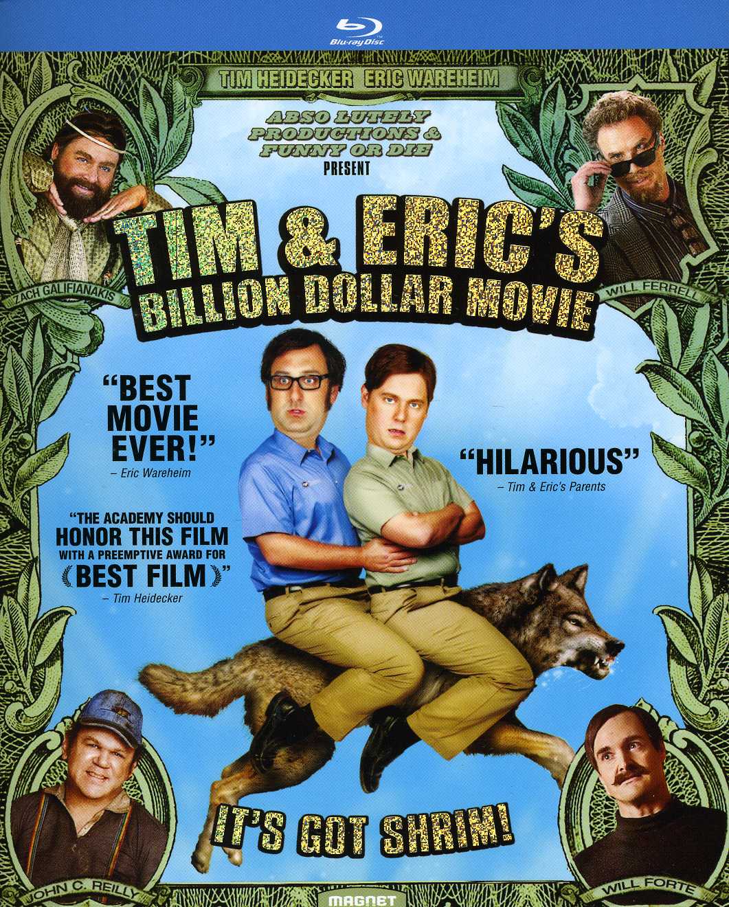 TIM & ERIC'S: BILLION DOLLAR DVD