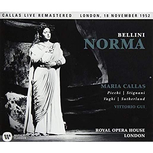 BELLINI: NORMA (1952 LONDON LIVE) (BONUS TRACKS)