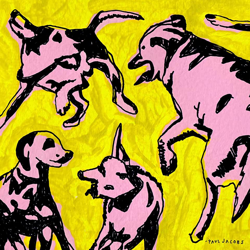 PINK DOGS ON THE GREEN GRASS (CAN)