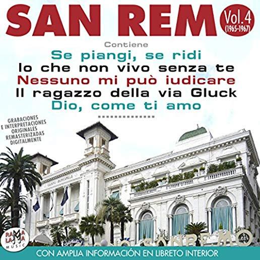 FESTIVAL DE SAN REMO VOL 4 (1965-1967) / VARIOUS