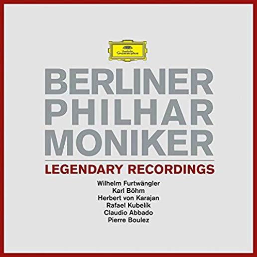 BERLINER PHILHARMONIKER LEGENDARY RECORDINGS (BOX)