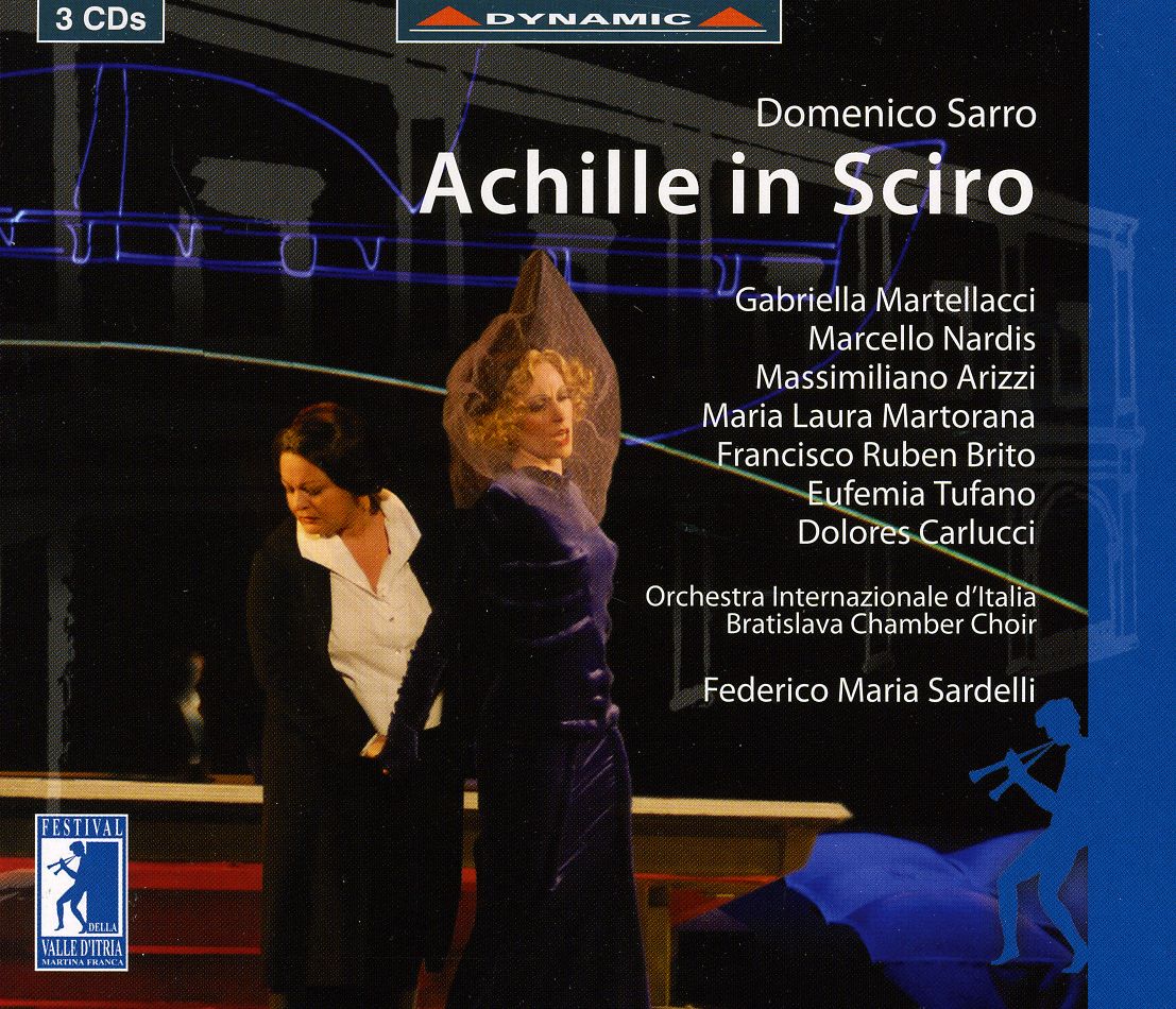 ACHILLE IN SCIRO DRAMMA IN MUSICA IN 3 ACTS (BOX)