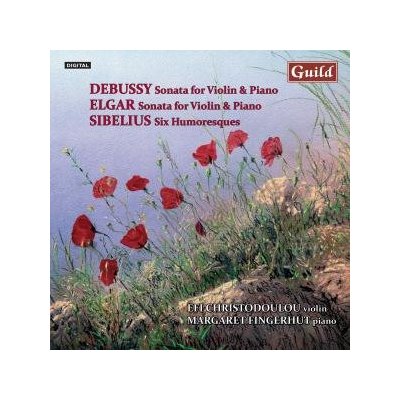 VIOLIN MUSIC BY DEBUSSY ELGAR SIBELIUS