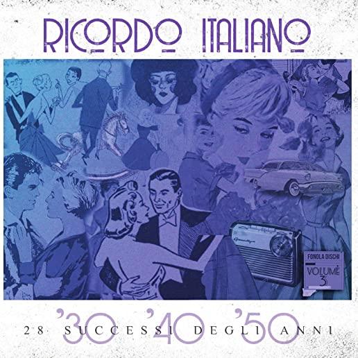 RICORDO ITALIANO VOL 3 / VARIOUS (ITA)