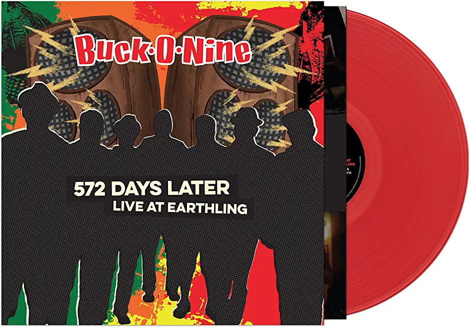 572 DAYS LATER - LIVE AT EARTHLING - RED (COLV)