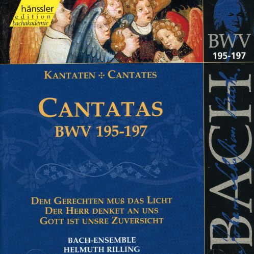 SACRED CANTATAS BWV 195-197