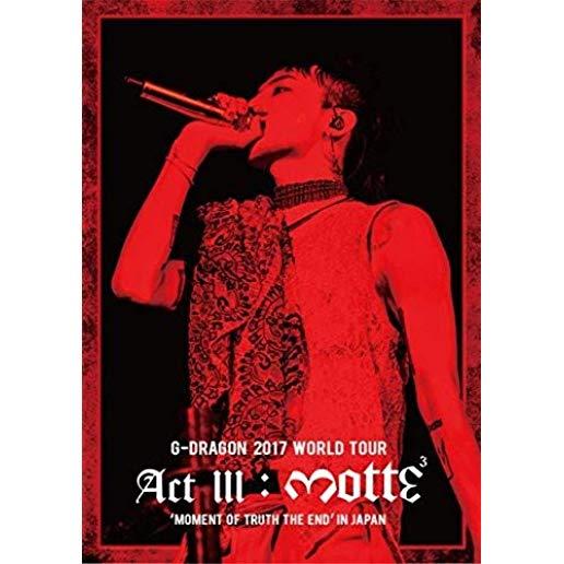 G-DRAGON 2017 WORLD TOUR (ACT 3. M.O.T.T.E) (2PC)
