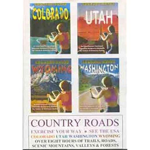 COLORADO UTAH WYOMING WASHINGTON - COUNTRY ROADS