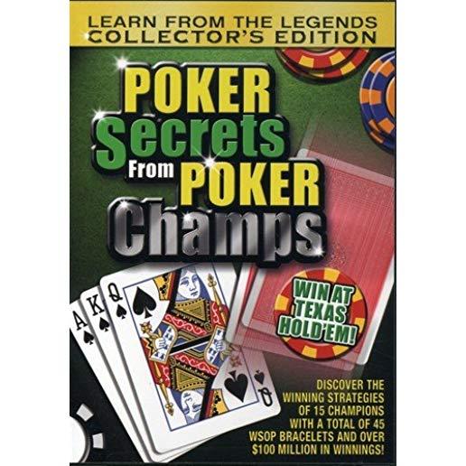 POKER SECRETS FROM POKER CHAMPS / (CAN NTSC)