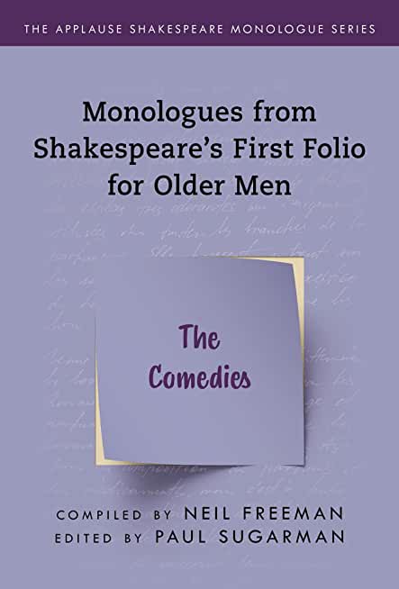 SHAKESPEARES MONOLOGUES FOR OLDER MEN THE COMEDIES