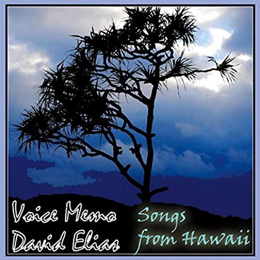 VOICE MEMO: SONGS FROM HAWAII