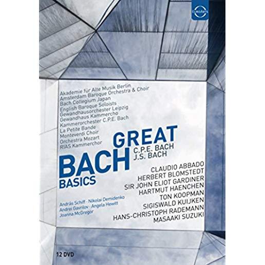 GREAT BACH BASICS 12 DVD BOX (12PC) / (BOX)